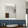 Specchio Select XLS con luci installato in bagno